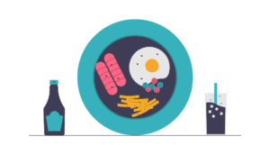 Comida y salud fisica