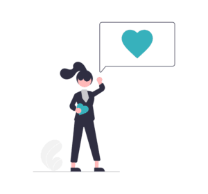 pensar amor - corazon