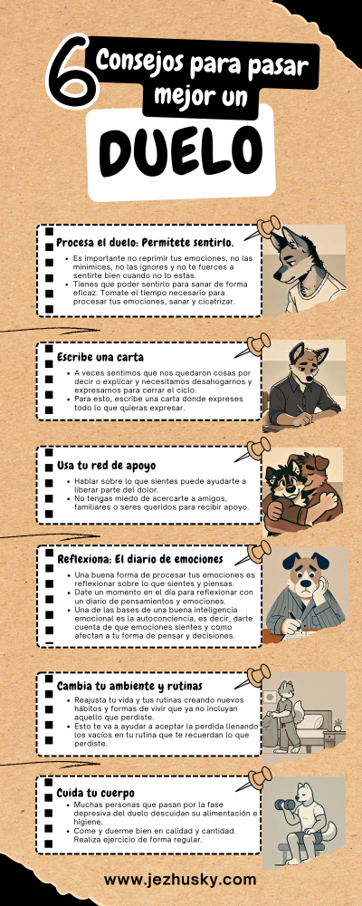 6 Consejos para pasar un duelo