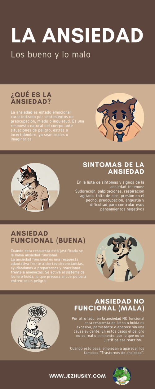La ansiedad buena y mala